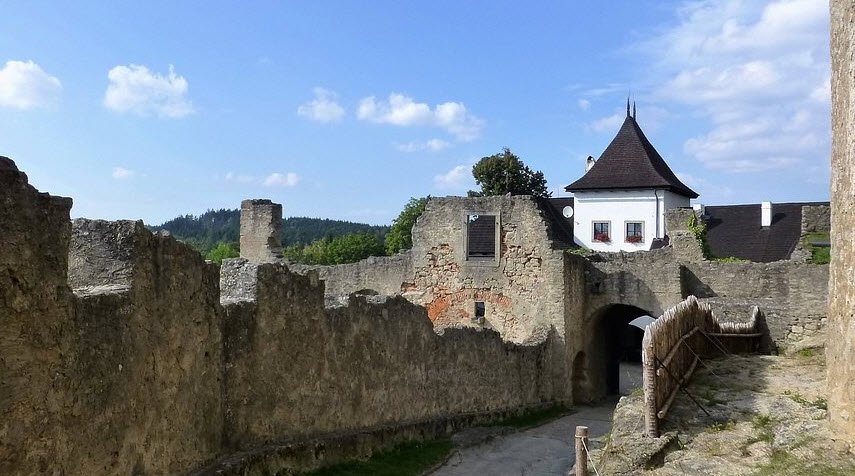 Castle Landštejn, Staré Město pod Landštejnem, Czechia, Czech Republic (Czechia)
